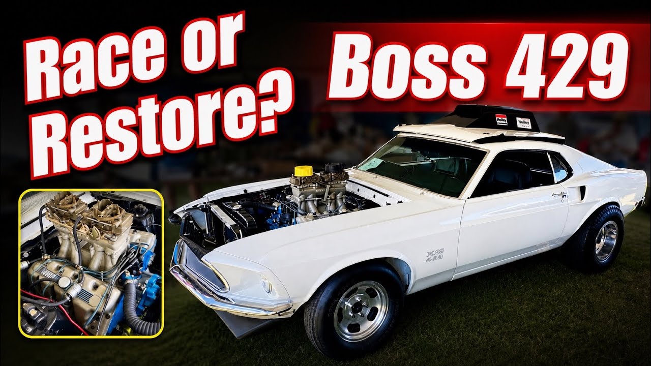 1969 Mustang Boss 429 Is a 3,500-Mile S-Code, First Owner Put Dual-Quad ...