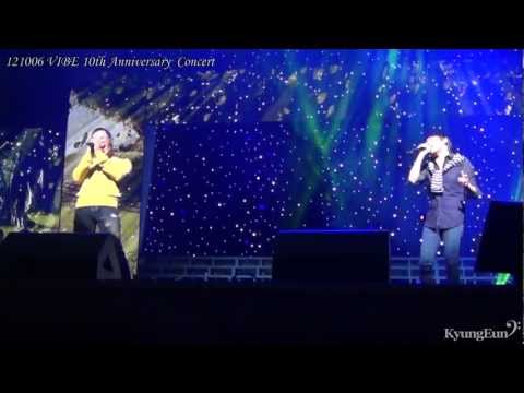 121006 바이브 - 바래다 주는 길 : 바이브 10주년 서울콘서트
