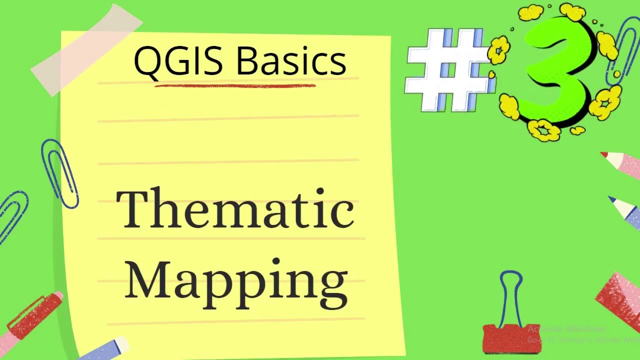 Thematic Mapping in QGIS || QGIS Basics Part 3 ||