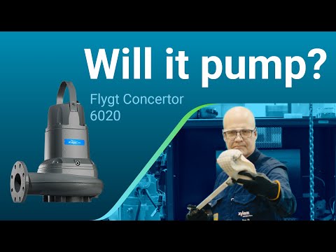 Will It Pump? Flygt Concertor 6020 vs. Modern Wastewater.