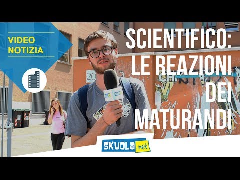 Maturità 2019, seconda prova: le reazioni dei maturandi dello scientifico