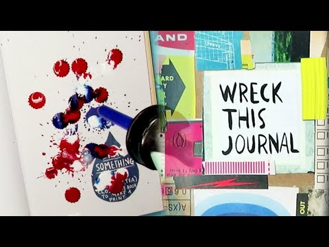 Wreck This Journal Now in Color #2 || pages 6 to 12