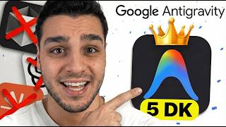 KODLAMA BİTTİ Mİ ? Google Antigravity ile 5 Dakikada Web Sitesi Kur!