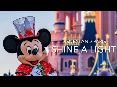 [HQ] 'Shine a Light' - Mickey's Dazzling Christmas Parade (Main Theme) | Disneyland Paris