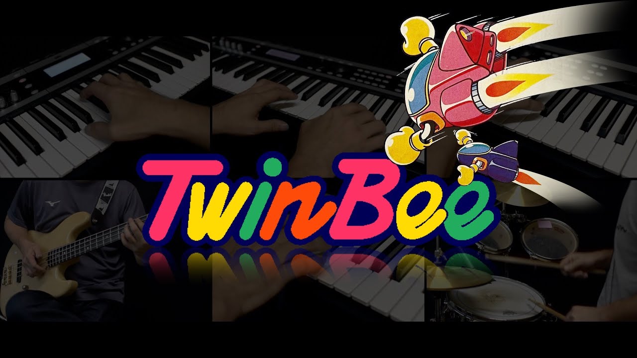 GAME MUSIC「ツインビー」をメドレー演奏しました