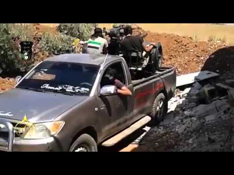 استهداف قوات النظام من قبل لواء أسود الإسلام على جبهة اليادودة في ريف درعا