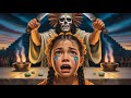 Last Night of Aztec Child Sacrifices - 7-Year-Old Girl Before Heart Removal