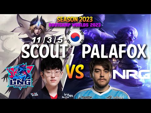 LNG Scout vs NRG Palafox - Scout LEBLANC vs Palafox RYZE Mid - Patch 13.19 KR Ranked