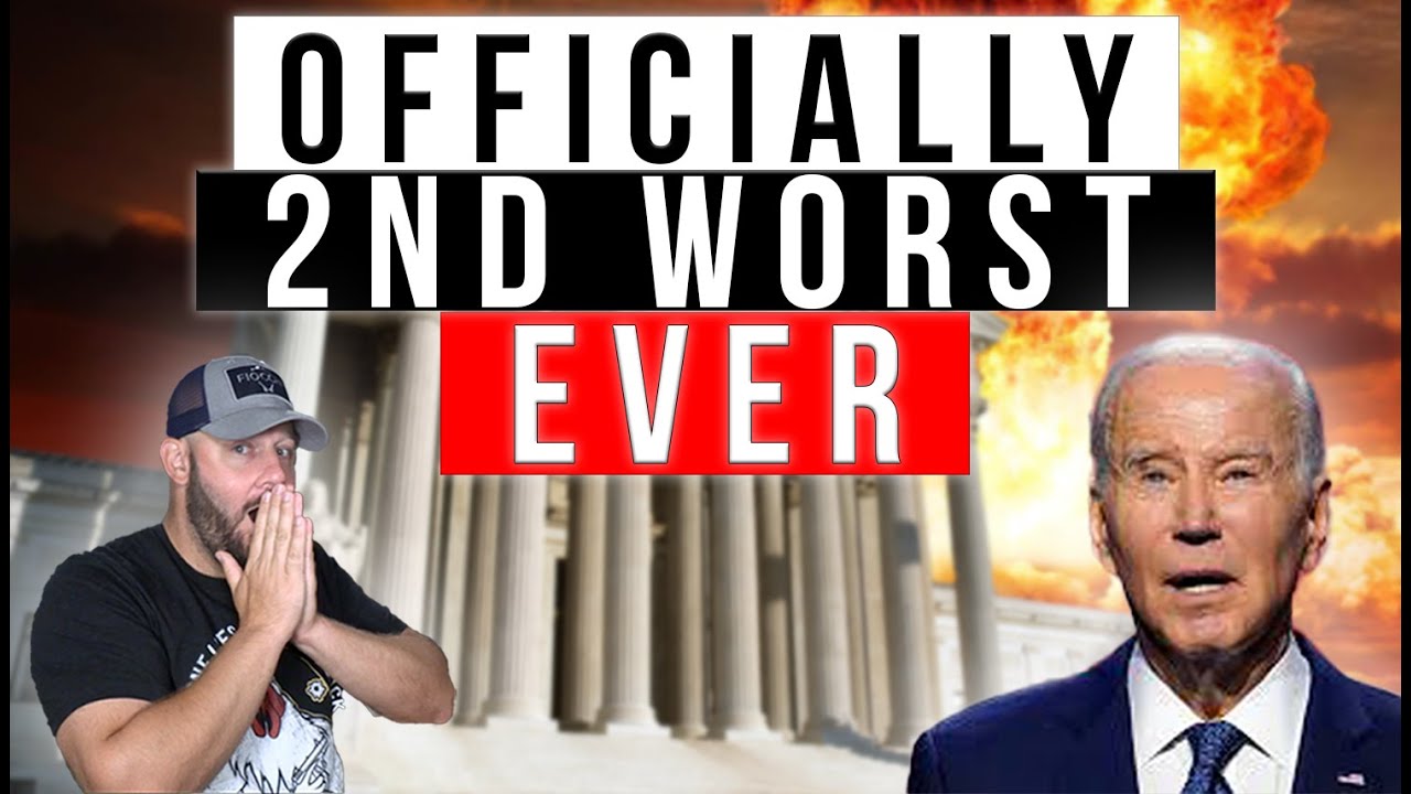 HAPPENING NOW: Biden OFFICIALLY The 2nd WORST President In History... BY DEMOCRATS