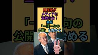 自民党が報道の“切り取り”に反撃！全発言を完全公開へ！