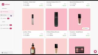 Introduction to Jubilee : Private Label Cosmetics and beauty for Shopify