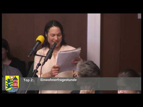 Stadt Flensburg - Ratsversammlung am 30.01.2020 - TOP 1 bis 2