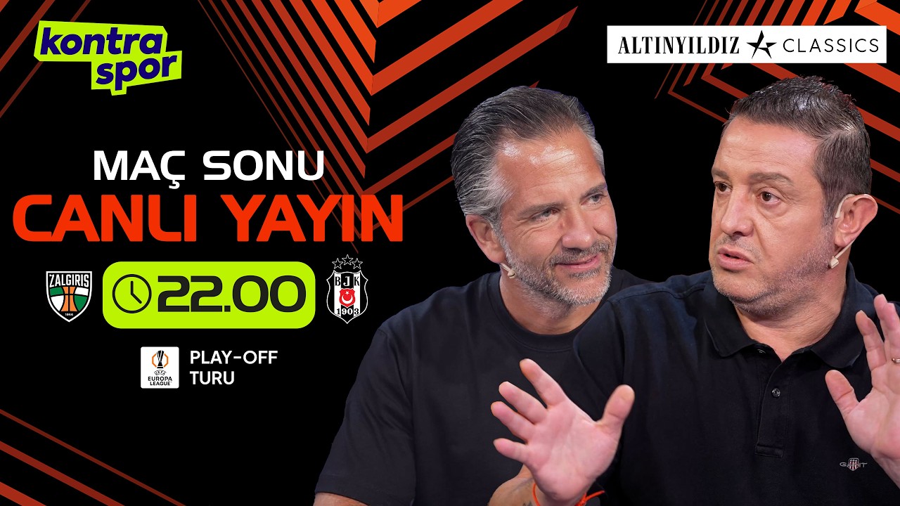 🔴 CANLI | K.Žalgiris - Beşiktaş Maç Sonu | Nihat Kahveci, Nebil Evren | Kontratak Avrupa Ligi