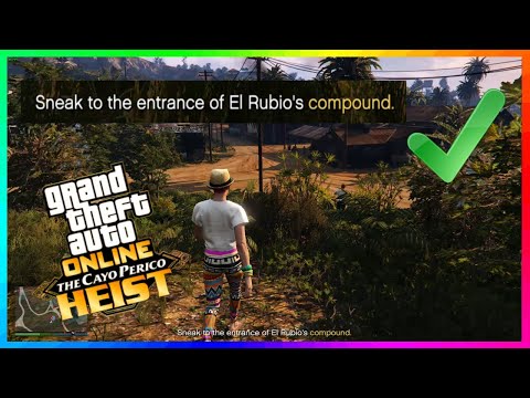 How to sneak to the enterance of El Rubios compound GTA 5 Online