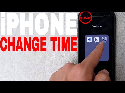 YouTube video about: How to change the clock on iphone?