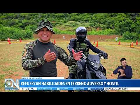 Tropas blindadas del Ejército Nacional se preparan para diferentes am3n4zas