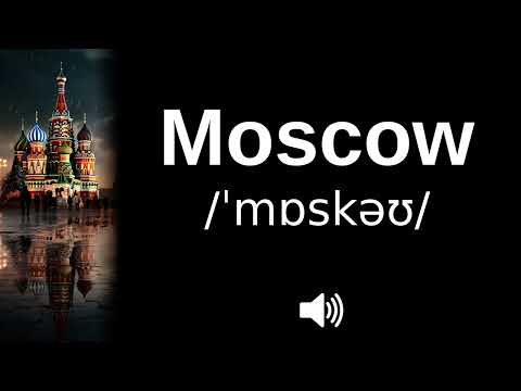 🇷🇺 How to pronounce Moscow (CORRECTLY!)