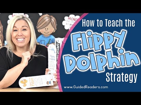 Reading Strategies | How to teach the Flippy Dolphin...