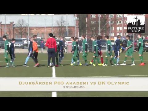 Djurgården P03 akademi vs  BK Olympic (DIF highlights)