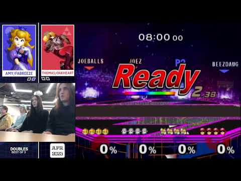 Beezy & Big SHaM (B) vs. Amy & Fabreeze (R) - Winners Semis - Flatty April 2023