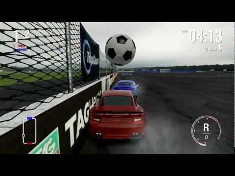 Car Soccer on Top Gear Track - Forza 4