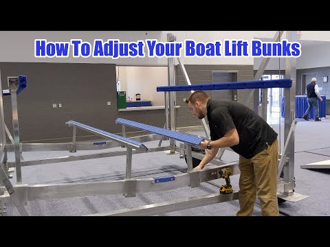 How To Adjust Your Boat Lift Bunks | ShoreMaster Lifts