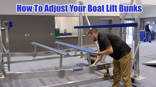 How To Adjust Your Boat Lift Bunks | ShoreMaster Lifts