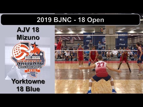 2019 BJNC 18 Open - AJV 18 Mizuno vs Yorktowne 18 Blue
