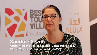 Best Tourism Villages - Sandra Carvao, Chief, Market Intelligence and Competitiveness, UNWTO