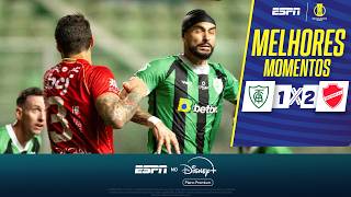 VILA NOVA VENCE AMÉRICA-MG DE VIRADA NA SÉRIE B COM GOL BIZARRO NO FIM | MELHORES MOMENTOS