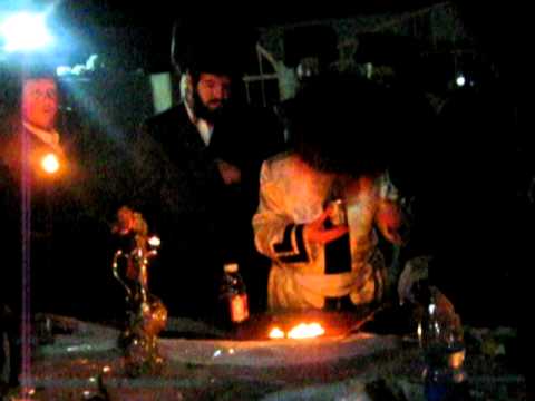 kretchnifer rebbe making havdalah