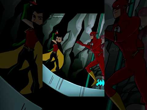 Robin’s First Time Meeting Flash and Green Lantern | #youtubeshorts #explorepage #flash #batman #dc