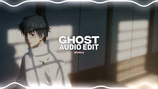 ghost - justin bieber edit audio
