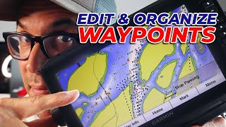How to Organize and Edit Your Garmin Echomap Waypoints with Homeport on your PC!