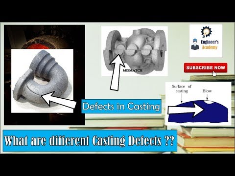 Defects in casting & its causes