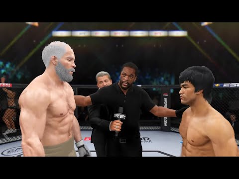 Goliath vs. Bruce Lee (EA sports UFC 4)