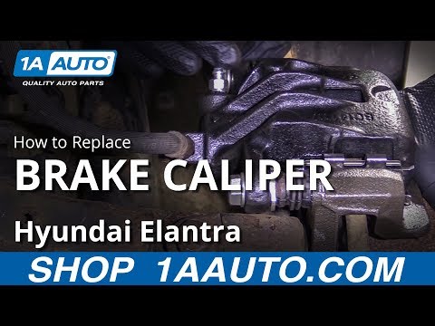How to Replace Brake Caliper 07-10 Hyundai Elantra