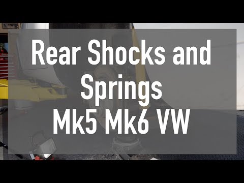 Mk5 Rear Shock & Spring Removal