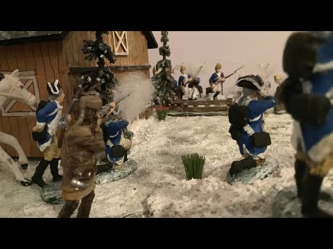Battle of Trenton diorama ￼￼