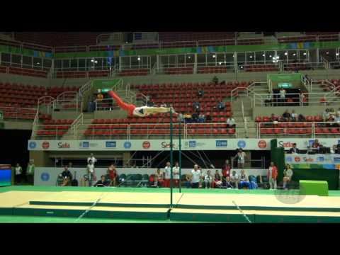 WILSON Nile (GBR) - 2016 Olympic Test Event, Rio (BRA) - Qualifications Horizontal Bar
