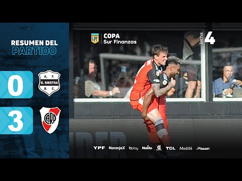 RIESTRA 0 - 3 RIVER I Resumen del partido I #CopaSurFinanzas 2024