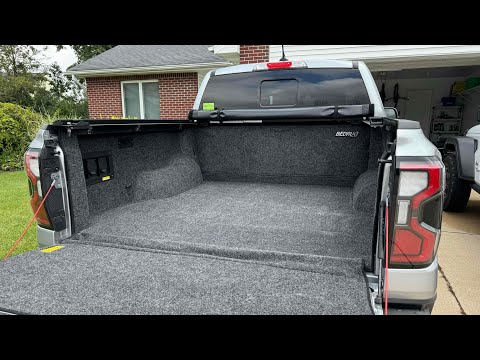 BedRug Classic Bed Liner Installation & First Impressions | 2024+ Ford Ranger/Raptor