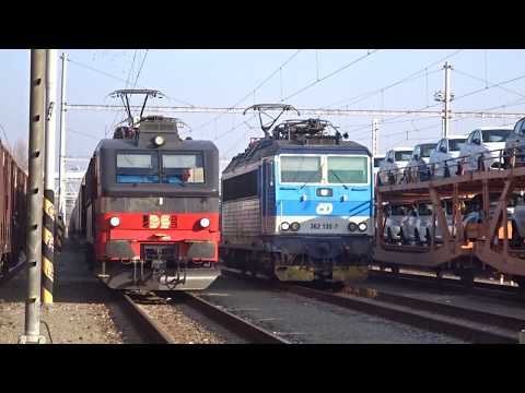 365 001-7, IDSC, 362 130 -7, ČD, stanice Hodonín
