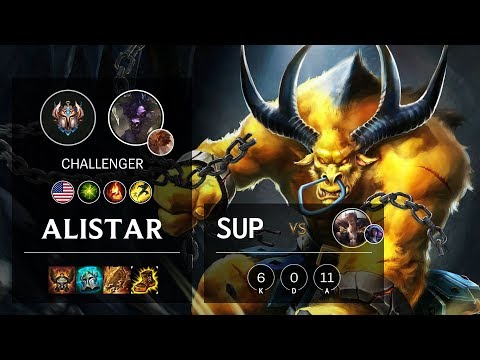 Alistar Support vs Sett - NA Challenger Patch 10.11