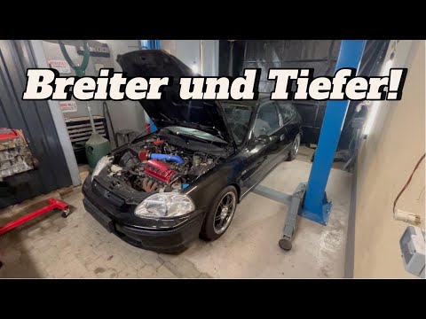 Was Felgen und Fahrwerk ausmachen! - Honda Civic Projektauto