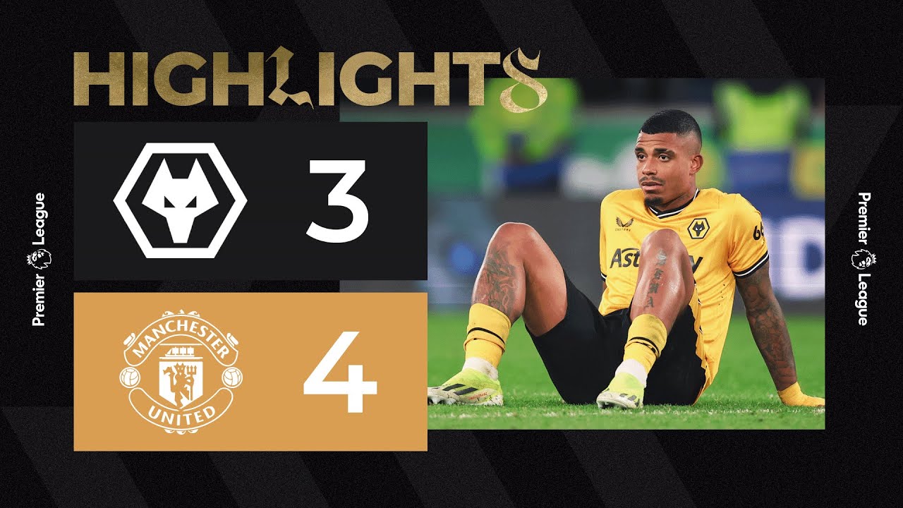 Wolverhampton Wanderers vs Manchester United highlights