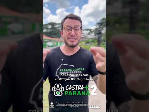 🐶🐱 Fazenda Rio Grande recebe o Castra + Paraná 2 até o dia 23, com centenas de castrações gratuita