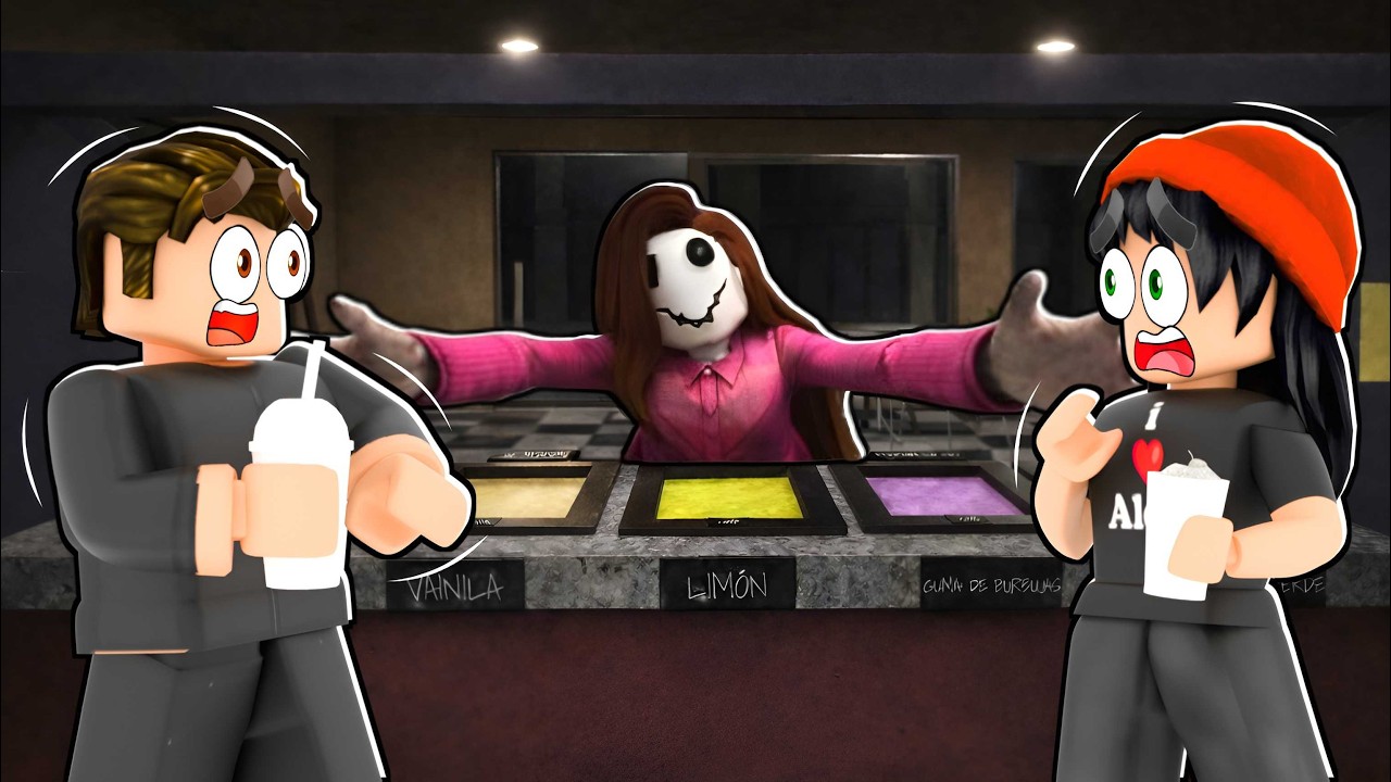 ROBLOX ICE CREAM SHOP WITH ALEXA! (HORROR)