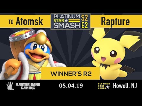 Platinum Star Smash S2:E2 - TG | Atomsk (Dedede) vs Rapture (Ridley, Pichu) - Winner's R2