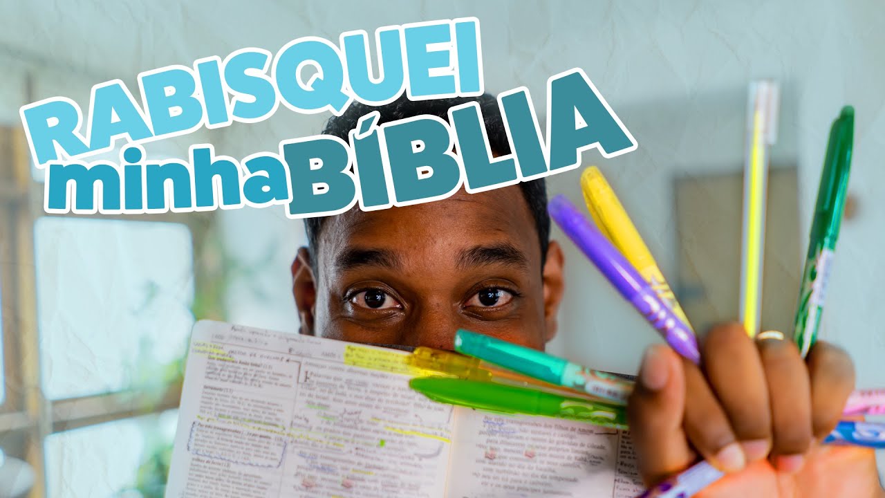COMO MARCO MINHA BÍBLIA 📖✍🏾